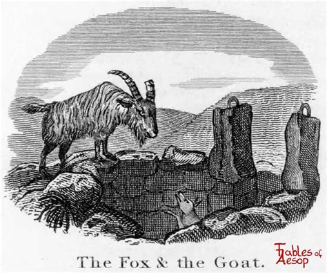 The Fox and The Goat - Fables of Aesop