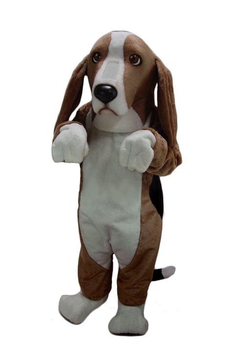 Basset Hound Mascot Costume | Beagle dog, Mascot costumes, Basset hound