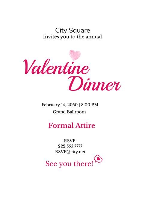 FREE Dinner Invitation Templates & Examples - Edit Online & Download ...