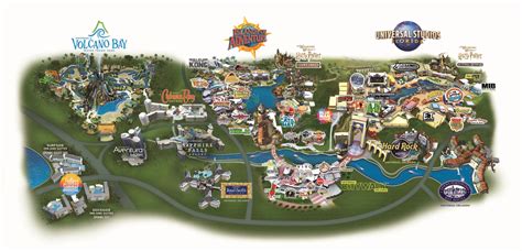 Printable Universal Studios Orlando Map