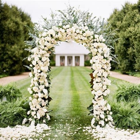 7.5 Ft White Metal Arch Wedding Garden Bridal Party Decoration Prom Flower Decor | eBay