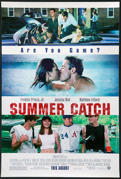 Summer Catch (2001) Original One-Sheet Movie Poster - Original Film Art - Vintage Movie Posters