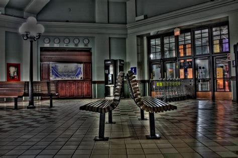 "Train Station" -- This is one of my favourite pics that I've ever taken. It's inside the train ...