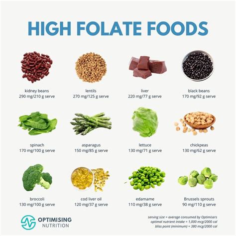 Explore Folate (Vitamin B9) Rich Foods, Benefits & Recipes | Optimising ...