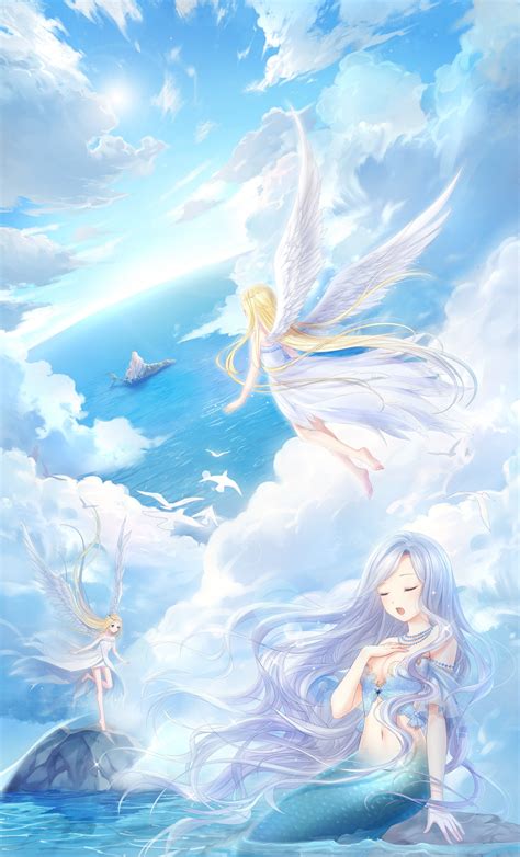 Anime Mermaid Wallpapers - Wallpaper Cave