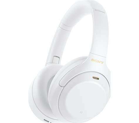 Buy SONY WH-1000XM4 Wireless Bluetooth Noise-Cancelling Headphones - White | Free Delivery | Currys