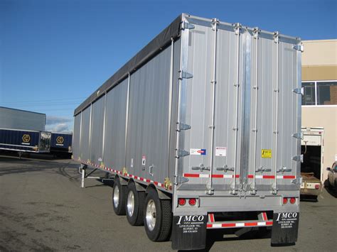 New IMCO aluminum 53’ walking floor trailer | Trailers, Specialized Trailers, Highway Trailers ...