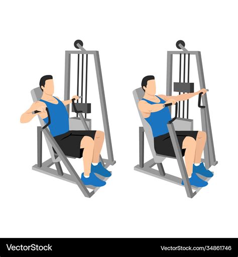 Seated Chest Press Machine