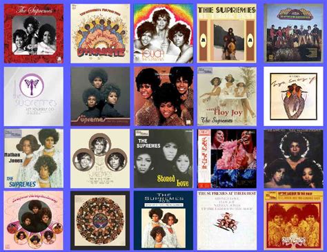 THE SUPREMES of the 70's Album Covers Magnets 20 Glossy - Etsy