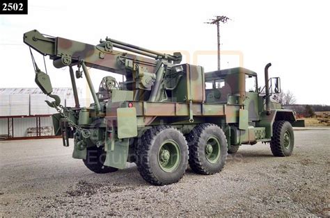 M816 5 Ton 6x6 Military Wrecker Truck (WR-400-14) - Oshkosh Equipment