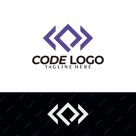 Premium Vector | Code logo icon vector isolated