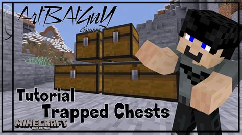 Trapped Chest Tutorial : Minecraft - YouTube