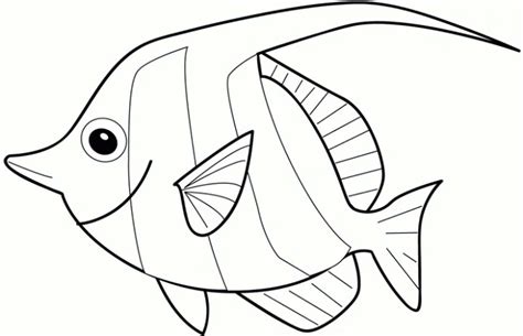 Print & Download - Cute and Educative Fish Coloring Pages