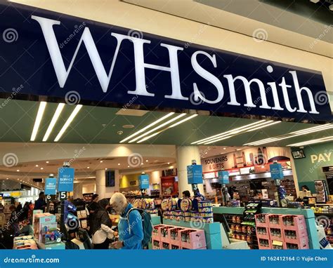 WHSmith Store in London Heathrow Airport Editorial Stock Image - Image ...