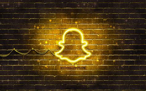 1290x2796px, 2K free download | Snapchat yellow logo yellow brickwall ...