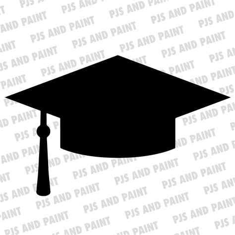 Graduation Cap Outline Svg Graduation Svg Graduation Cap Clipart My ...