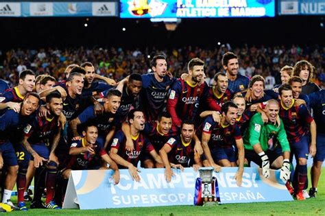 Gambar Foto Barcelona Sabet Juara Piala Super Spanyol 2013 - Foto 2 dari 16