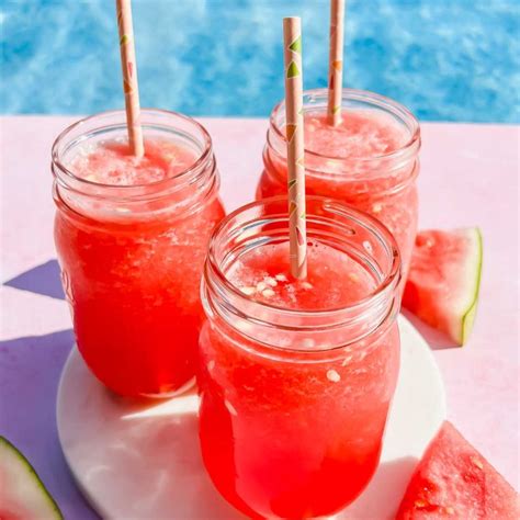 Watermelon Vodka Slush - A Paige of Positivity