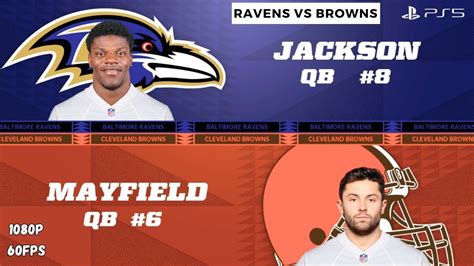 NFL Baltimore Ravens vs Cleveland Browns | 2023 Week 4 Game | Next Gen P55 Gameplay (60FPS ...