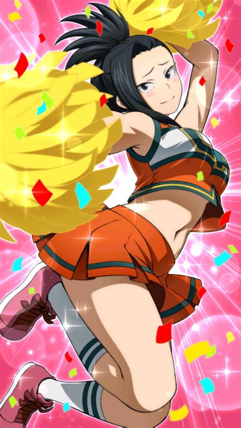 My Hero Academia Smash Tap: Cheer Leader Yaoyorozu Momo | My Hero ...