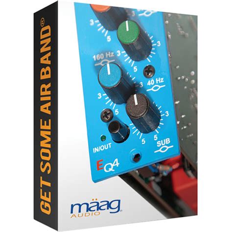 Maag Audio EQ4 - 6 Band Equalizer with AIR BAND Plug-In MAAG EQ4