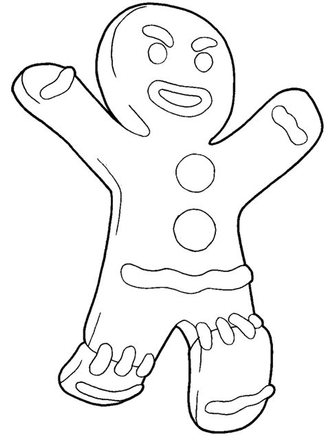 How to Draw Gingerbread Man from Shrek with Easy Steps Drawing Lesson - How to Draw Step by Step ...