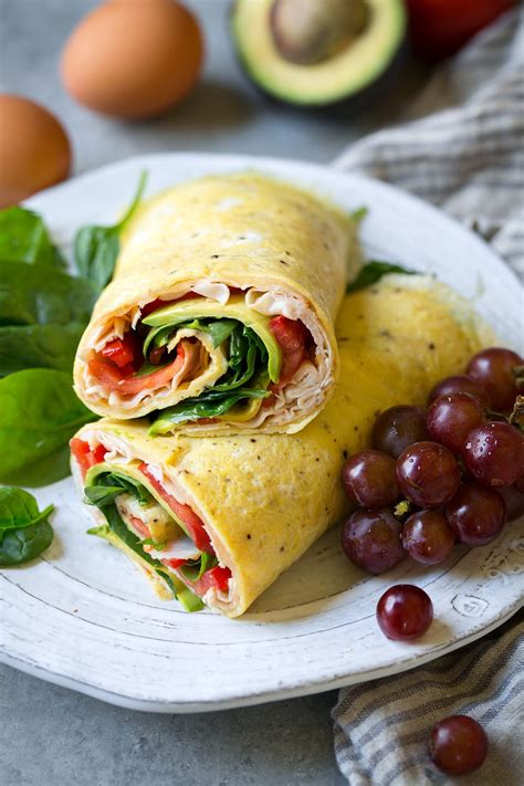 Egg Wrap Recipe (with Turkey and Avocado) - Cooking Classy