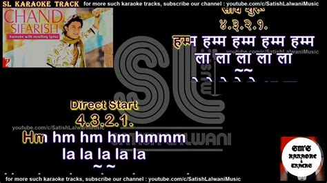 Chand Sifarish || Karaoke || Track || Instrumental || With Lyrics ...