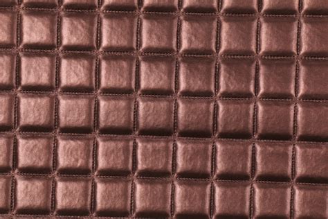 4 Yards Nassau Quilted Vinyl Upholstery Fabric in bronze