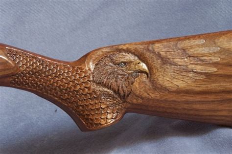 Awesome Pics: Gunstock, Woodcarving and Engraving | Kevin's ...