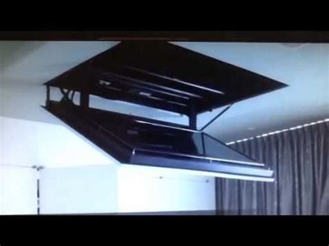 7 Photos Retractable Tv Ceiling Mount Motorized And Description - Alqu Blog