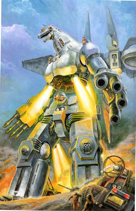 chernobog13: “An ambitious Mechagodzilla design by Shinji (Mash) Ishikawa that never got used ...