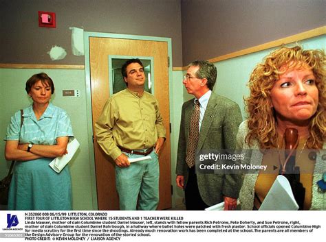 Linda Mauser, Mother Of Slain Columbine Student Daniel Mauser, Left ...