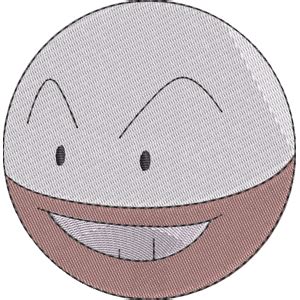 Electrode Pokemon Free Machine Embroidery Design Download in PES, JEF ...