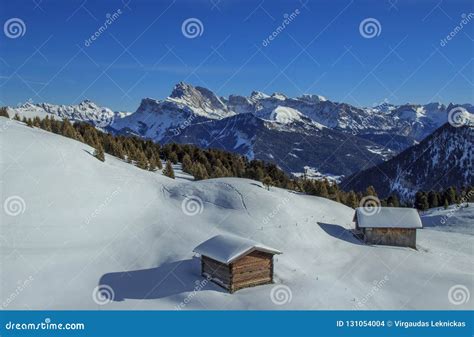 Italian Alps in the Winter. Stock Photo - Image of recreation, great ...