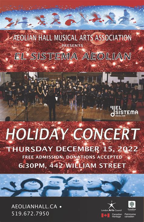 El Sistema Aeolian Holiday Concert – The Aeolian Hall