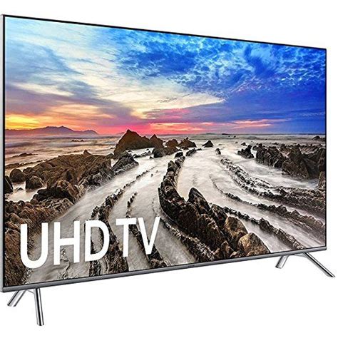 Samsung UN82MU8000 82" UHD 4K HDR LED Smart HDTV (2017 Model) + 1 Year ...