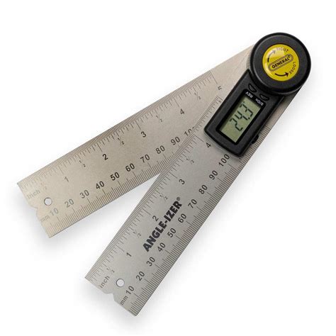 General Tools 5 in. Digital Reversible Angle Finder with Angle Lock and ...