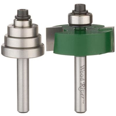 WoodRiver Rabbet Router Bit Set 1/4" SH - Tools4Wood