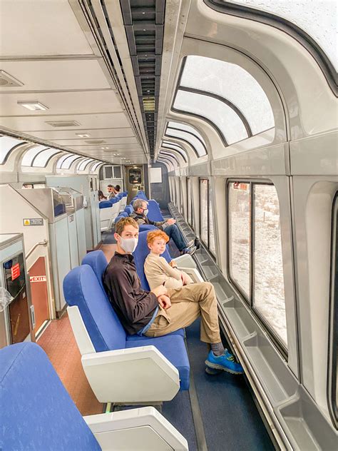 Amtrak Coach Seats Upper Level – Two Birds Home