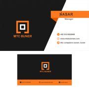 Colorful Business Card Template - MTC TUTORIALS