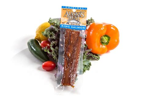 Salmon Jerky/Regular 1.1oz - 10th & M Seafoods