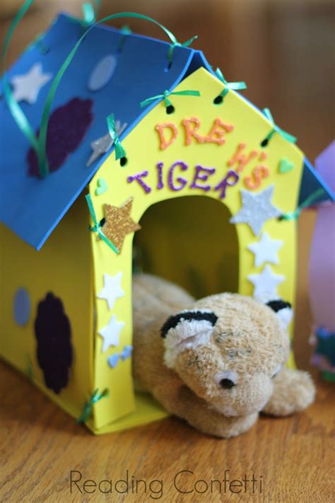 Make Your Own Stuffed Animal House and Carrier ~ Reading Confetti ...