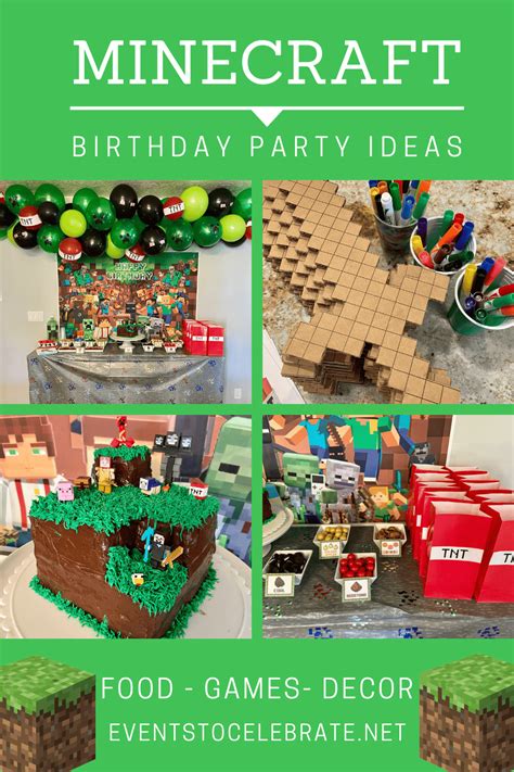 Minecraft Birthday Invitations