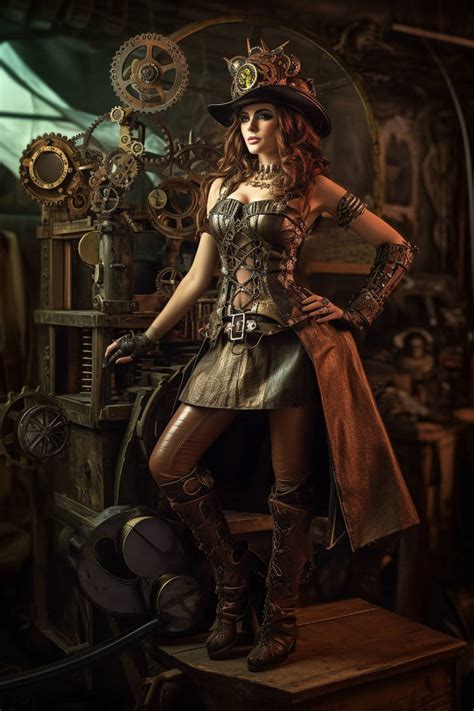 Gears and Gowns: The Fashion of Steampunk Women by arcstormdesigns on ...