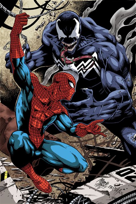 Spiderman vs Venom by johncastelhano on DeviantArt