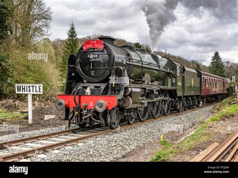 Royal scot locomotive hi-res stock photography and images - Alamy