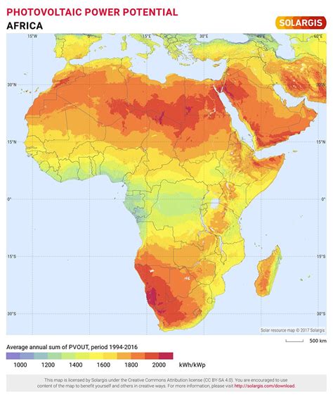 Solar resource maps of Africa - Knowledge - DS New Energy