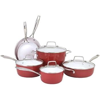 Amazon.com: Italy's Tognana Ubiqua 5 Pcs (4 pots and pans with one lid ...