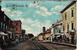 Postcards from Old Town: Downtown Old Town Maine